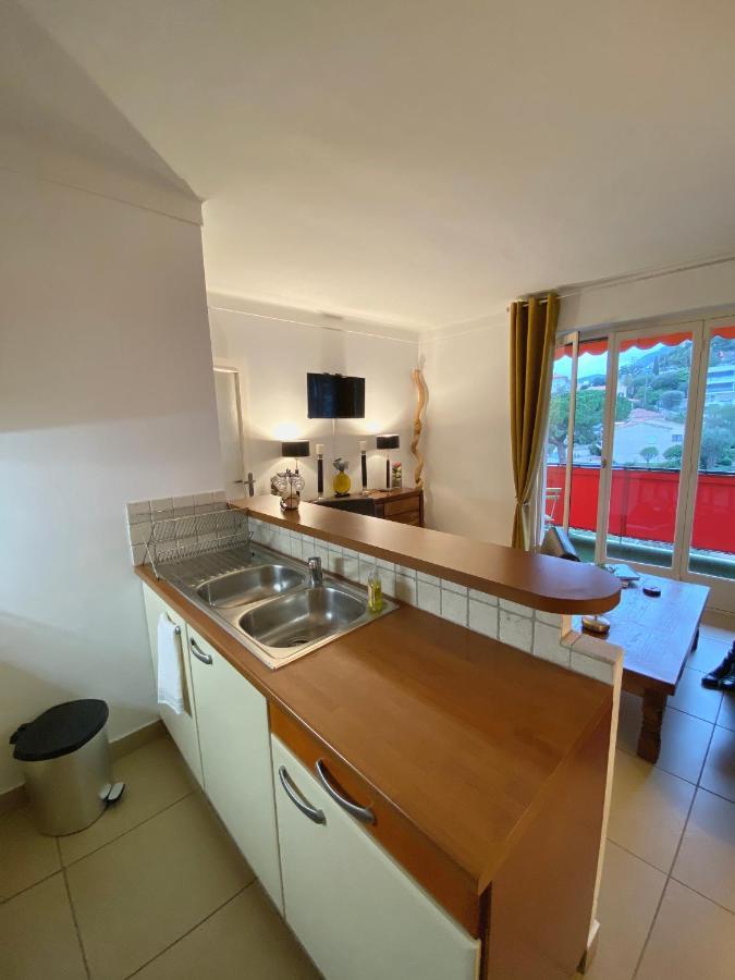 Charmant 2 Pieces Vue Sur Mer Et Monte-Carlo A Roquebrune Cap Martin Εξωτερικό φωτογραφία