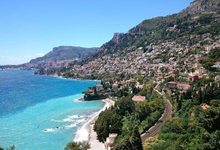 Charmant 2 Pieces Vue Sur Mer Et Monte-Carlo A Roquebrune Cap Martin Εξωτερικό φωτογραφία