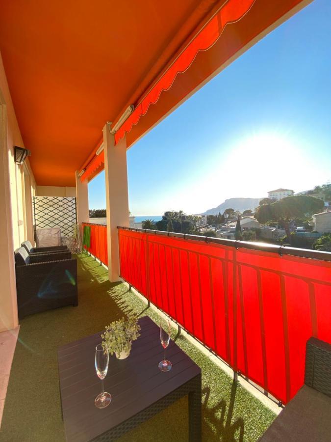 Charmant 2 Pieces Vue Sur Mer Et Monte-Carlo A Roquebrune Cap Martin Εξωτερικό φωτογραφία