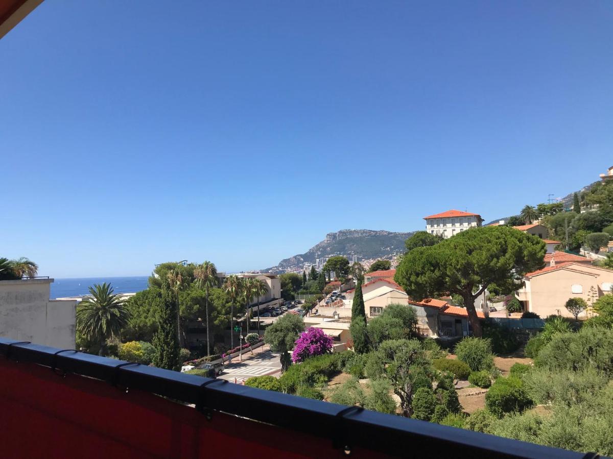 Charmant 2 Pieces Vue Sur Mer Et Monte-Carlo A Roquebrune Cap Martin Εξωτερικό φωτογραφία