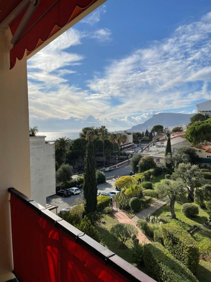 Charmant 2 Pieces Vue Sur Mer Et Monte-Carlo A Roquebrune Cap Martin Εξωτερικό φωτογραφία