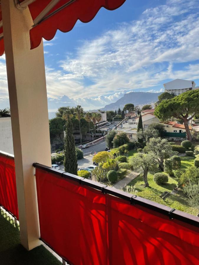 Charmant 2 Pieces Vue Sur Mer Et Monte-Carlo A Roquebrune Cap Martin Εξωτερικό φωτογραφία