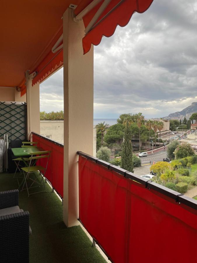 Charmant 2 Pieces Vue Sur Mer Et Monte-Carlo A Roquebrune Cap Martin Εξωτερικό φωτογραφία